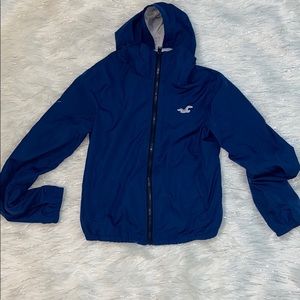 hollister rain jacket